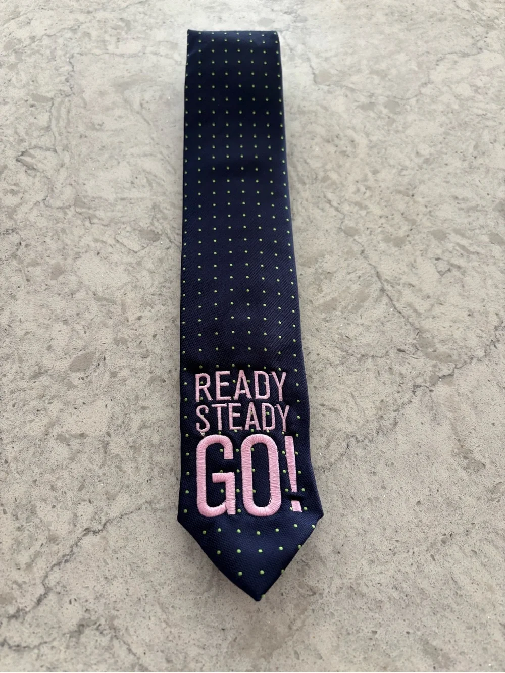 Embroidered Harry Styles Ready Steady Go! Tie Belt
